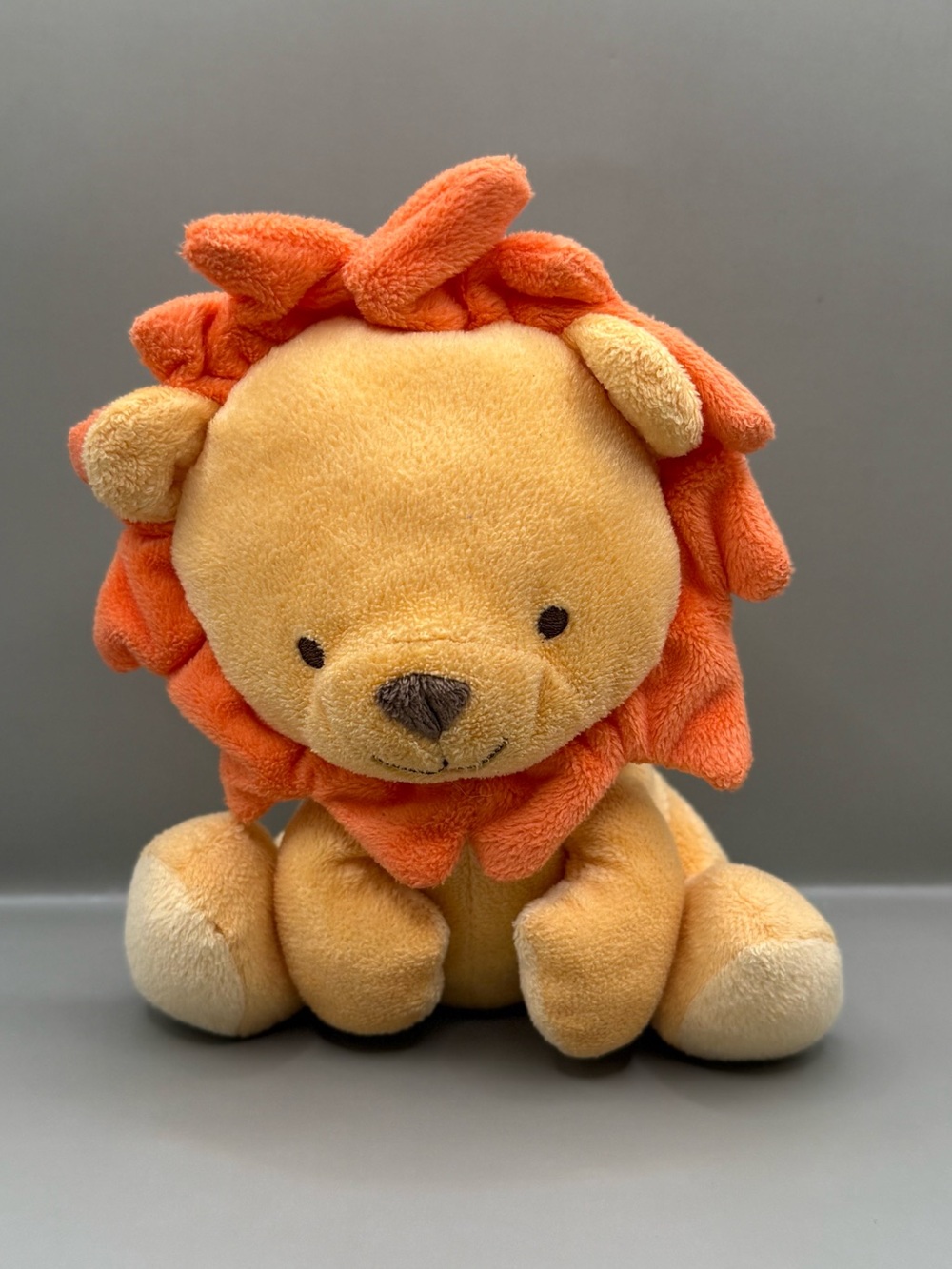 Fisher Price Jungle Lion Plush Stuffed Animal Lovey Baby Toy